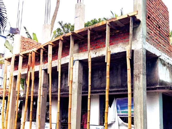 ডায়মন্ডহারবার ১ নং ব্লক অফিস চত্বরে গড়ে উঠছে নয়া লাইব্রেরি