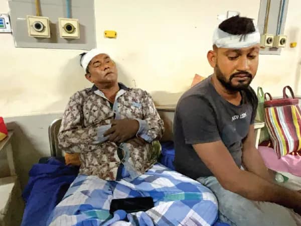 রাস্তা নিয়ে সিপিএম ও তৃণমূলের সংঘর্ষ, মহম্মদবাজারে জখম ১৫