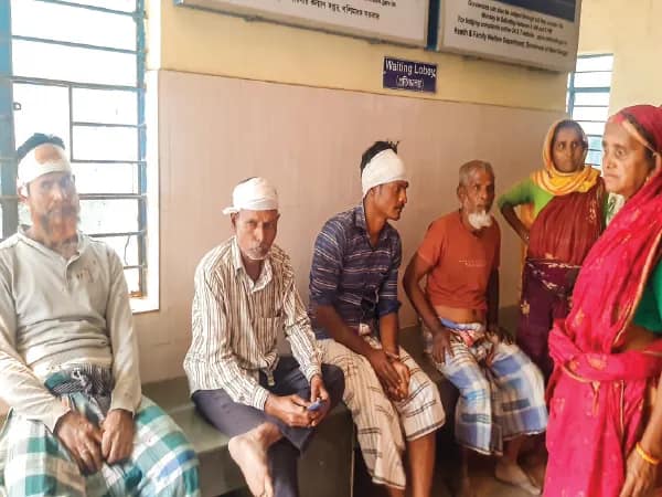 ইটাহারে জমির মালিকানা নিয়ে দু’পক্ষের সংঘর্ষে ৭ জন জখম