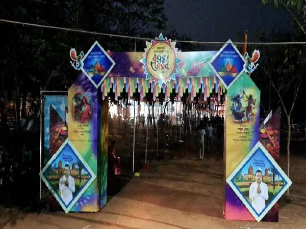 পোড়ামাটির হাটে আজ বসন্ত উৎসব ঘিরে বাড়ছে উন্মাদনা