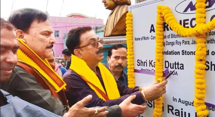 শিল্প তালুকগুলির পরিকাঠামো উন্নয়নে জোর, এক মাসে ১০০ কোটি টাকার বেশি কাজের সূচনা এডিডিএর