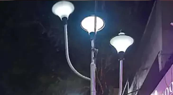 গ্রিন সিটি প্রকল্পে রানাঘাট শহরে বসছে আরও ৬০টি বাতিস্তম্ভ