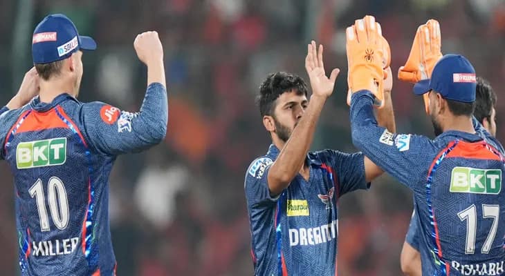 আইপিএল: ৩২ রানে আউট রেড্ডি, হায়দরাবাদ ১২৮/৫ (১৪.১ ওভার), বিপক্ষ লখনউ