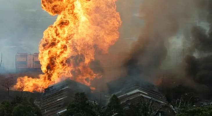 মালয়েশিয়ার কুয়ালালামপুরে গ্যাসের পাইপ লাইনে বিস্ফোরণ, জখম কমপক্ষে ১০০