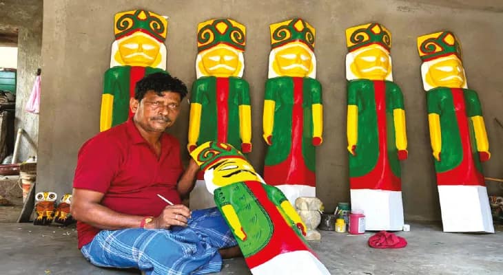 জিআই তকমা পেতে পারে নতুনগ্রামের কাঠের পুতুল