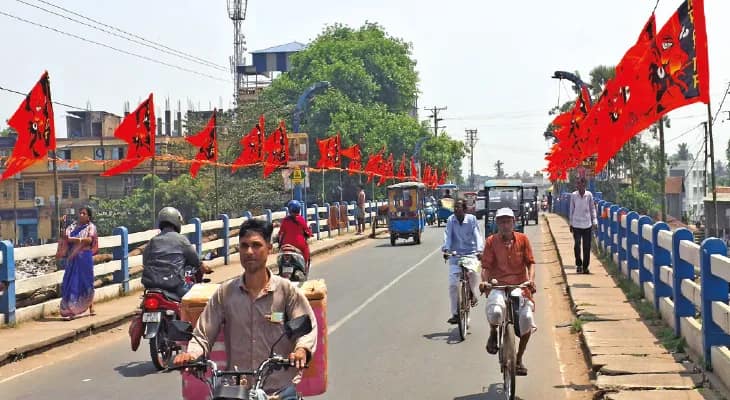রামনবমী ঘিরে আঁটসাঁট নিরাপত্তা ড্রোন উড়িয়ে নজরদারি চালাবে প্রশাসন