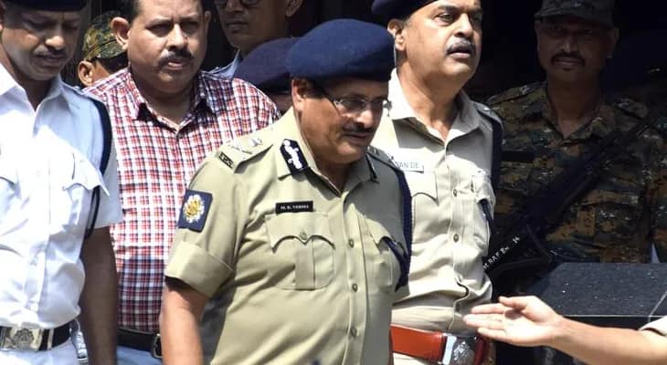 রামনবমী: শহরের পরিস্থিতি খতিয়ে দেখতে রাস্তায় নামলেন নগরপাল মনোজ ভর্মা