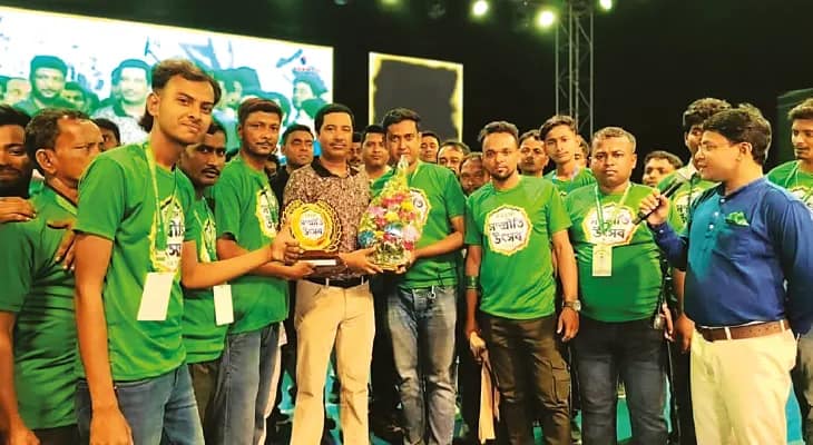 মেমারির সরডাঙায় সম্প্রীতি উৎসব, বাল্যবিবাহ, পথ নিরাপত্তা নিয়ে সচেতনতার বার্তা