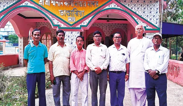 খড়্গপুরে ভাণ্ডারিয়ায় শ্মশানকালী পুজো ও মহামেলার প্রস্তুতি শুরু