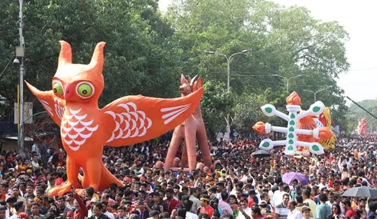 বাংলাদেশে পয়লা বৈশাখের ‘মঙ্গল শোভাযাত্রা’য় মৌলবাদী ফতোয়া