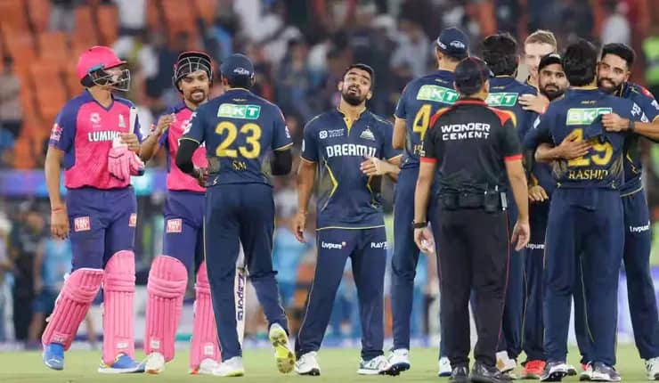 রাজস্থানকে হারিয়ে শীর্ষে উঠল গুজরাত
