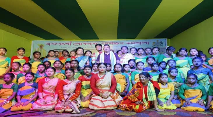 চোপড়ায় শেষ হল পাঁচদিনব্যাপী রাজবংশী লোকনৃত্য কর্মশালা