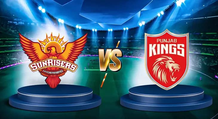 আইপিএল: ৪০ বলে সেঞ্চুরি করলেন অভিষেক শর্মা, হায়দরাবাদ ১৭৫/১ (১৩ ওভার) টার্গেট ২৪৬