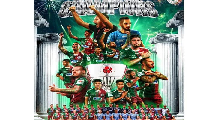 আইএসএল ফাইনাল: বেঙ্গালুরুর বিরুদ্ধে ২-১ গোলে জয়ী মোহনবাগান