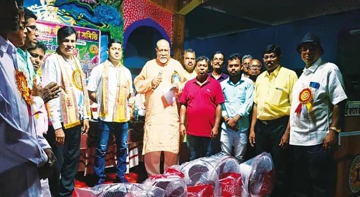 দুঃস্থদের সেবায় নিয়োজিত বালিঘাই জগন্নাথ সেবা সমিতি
