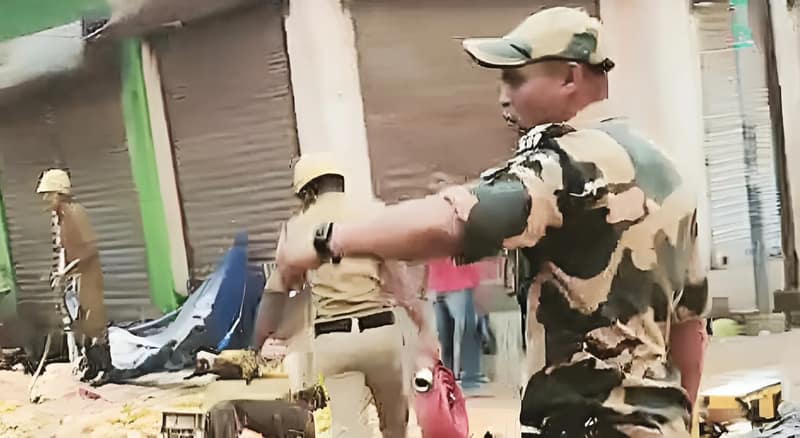 ‘জিরো টলারেন্সে’ গ্রেপ্তার ১৮০, থমথমে মুর্শিদাবাদ, দিনভর টহল বাহিনীর