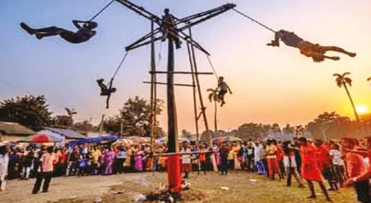 গাজনের মাধ্যমেই নতুন বছরকে বরণ
