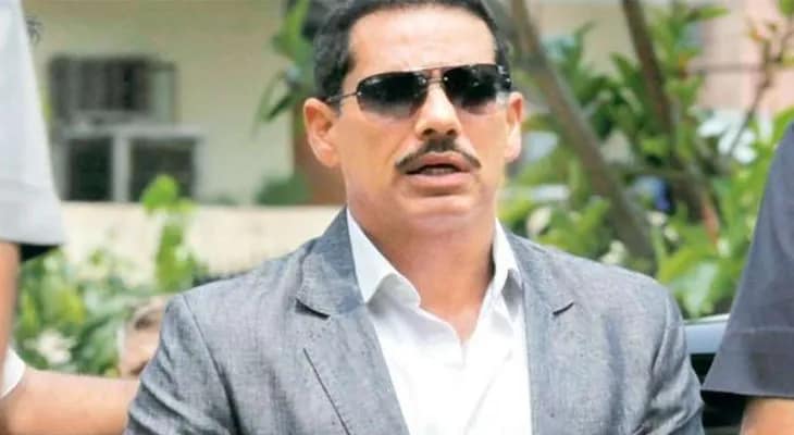 জমি লেনদেন সংক্রান্ত মামলা: ইডির দপ্তরে হাজিরা দিলেন কংগ্রেস সাংসদ প্রিয়াঙ্কা গান্ধীর স্বামী রবার্ট ওয়াধেরা