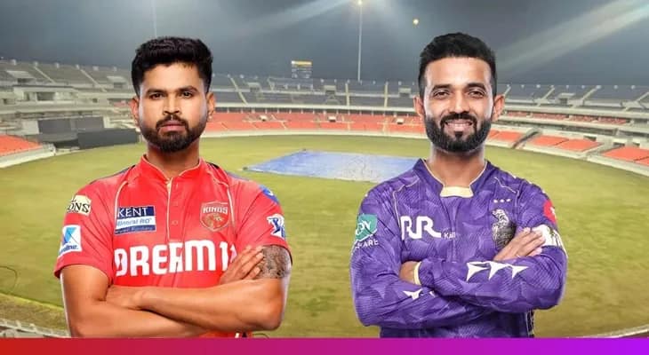 আইপিএল: ০ রানে আউট শ্রেয়াস, পাঞ্জাব ৩৯/২, (৩.৪ ওভার) বিপক্ষ কলকাতা