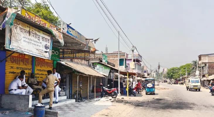 দিনভর থমথমে ভাঙড়ের শোনপুর, গোলমাল পাকানোর ঘটনায় ধৃত আরও ৭