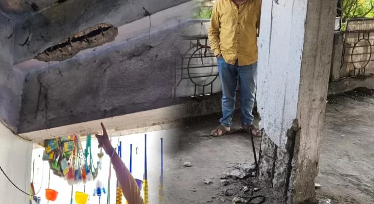 ময়নাগুড়িতে বাস টার্মিনাসের হাল বেহাল, ক্ষিপ্ত ব্যবসায়ীরা