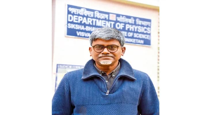 আন্তর্জাতিক পুরস্কার বিশ্বভারতীর অধ্যাপক সহ তিনজন সহযোগীকে