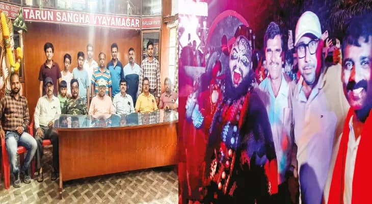 মেদিনীপুরে তরুণ সঙ্ঘ ব্যায়ামাগারের শোভাযাত্রায় প্রধান আকর্ষণ ‘কাটাপ্পা’