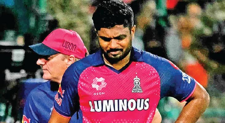 লখনউয়ের বিরুদ্ধে অনিশ্চিত নেতা সঞ্জু, প্রবল চাপে রাজস্থান