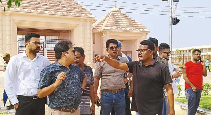 সেজে উঠছে জগন্নাথদেবের ‘মাসির বাড়ি’