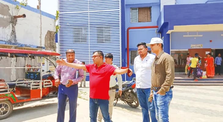 গাজোল স্টেট জেনারেল হাসপাতালের পরিকাঠামো ঢেলে সাজাতে উদ্যোগ