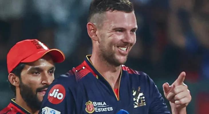 আইপিএল: প্লেয়ার অব দ্য ম্যাচ হলেন জস হেজেলউড