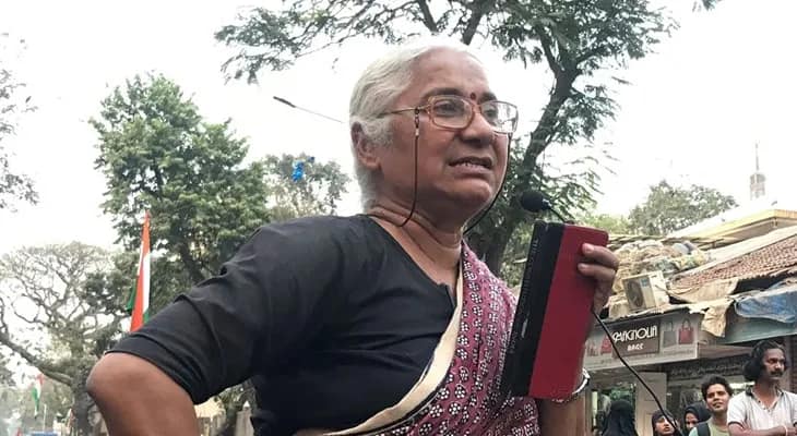 আদালত অবমাননার দায়ে মেধা পাটকরকে গ্রেপ্তার করল দিল্লি পুলিশ