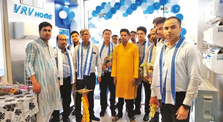 বর্ধমানে ডা‌‌ইকিন সলিউশনের নতুন আউটলেটের উদ্বোধন