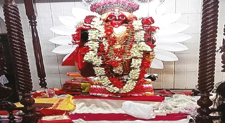 জয়নগরে ৪০০ বছরের ধন্বন্তরি প্রতিমা দেখতে ভক্তদের ভিড়, ১৫ দিন ধরে রূপ বদলান কালী
