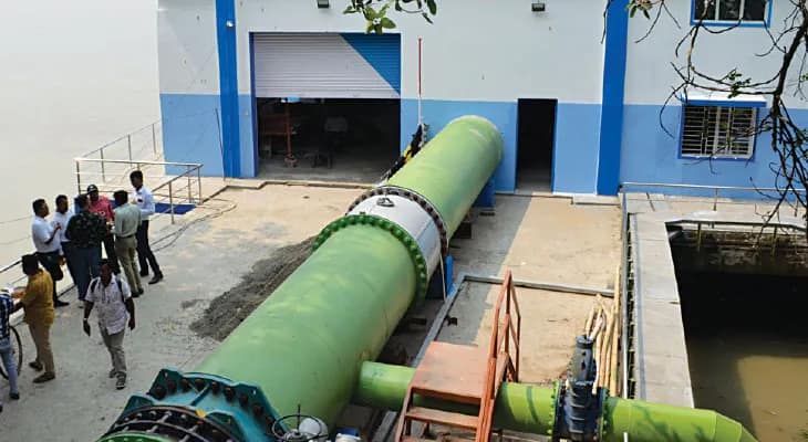 ভূতঘাটে ১৮৫ মিলিয়ন গ্যালন জল তুলে পরিশোধন, পৌঁছবে বাড়িতে!