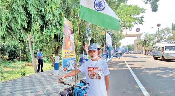 জগন্নাথ মন্দির উদ্বোধনের সাক্ষী থাকতে দুর্গাপুর থেকে দীঘা আসার পথে বেলদায় আক্রান্ত বৃদ্ধ