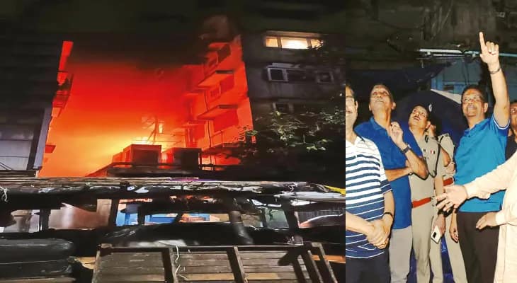 চিৎপুর মোড় সংলগ্ন হোটেলে আগুন, মৃতের সংখ্যা বেড়ে দাঁড়াল ১৪