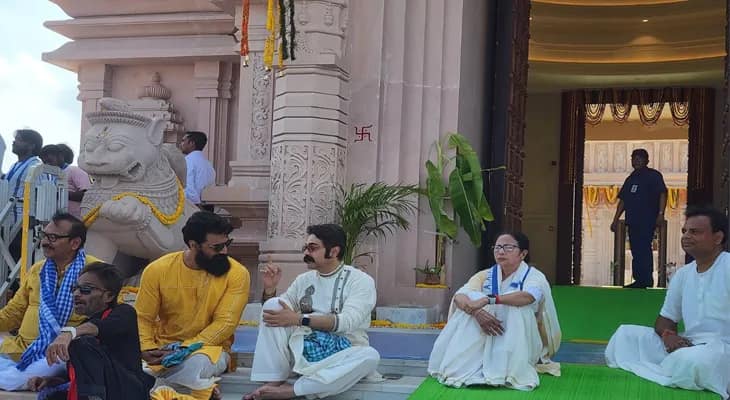দীঘার জগন্নাথ মন্দিরের উদ্বোধন করলেন মুখ্যমন্ত্রী মমতা বন্দ্যোপাধ্যায়