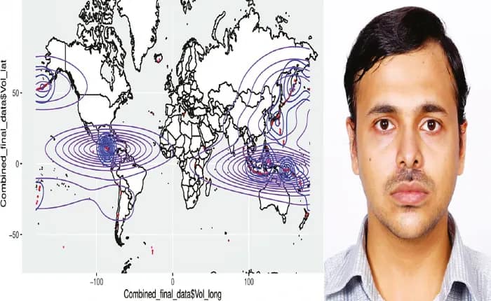 সংখ্যাতত্ত্বের সাহায্যে পূর্বাভাস মিলবে ভূমিকম্প, অগ্ন্যুৎপাতের, বিশ্বভারতীর অধ্যাপকের গবেষণায় সাফল্য