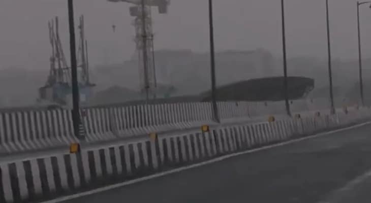 মধ্যপ্রদেশের ভোপালে বৃষ্টি