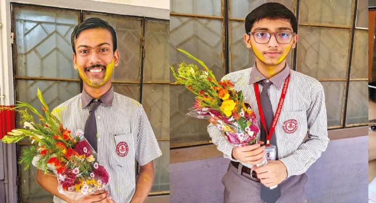 উচ্চ মাধ্যমিকে ষষ্ঠ নব নালন্দার ছাত্র পরন্তপ শিক্ষক হতে চান, অষ্টম ওই স্কুলেরই অনুভবের স্বপ্ন ডাক্তার হওয়া