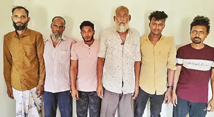 অনুপ্রবেশকারীদের ফেরার হিড়িক, ধানতলায় ধৃত ১৬