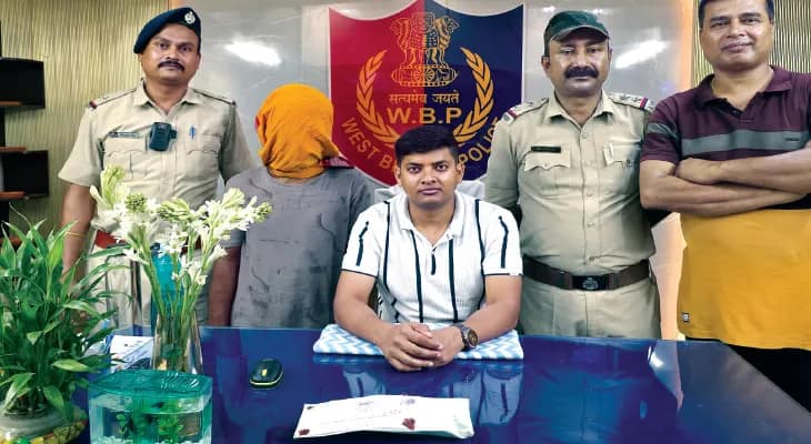 কালীগঞ্জে হেরোইন পাচারকারী গ্রেপ্তার