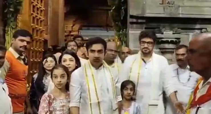 অন্ধ্রপ্রদেশের তিরুমালা মন্দিরে পুজো দিতে গেলেন ভারতীয় ক্রিকেট দলের হেড কোচ গৌতম গম্ভীর