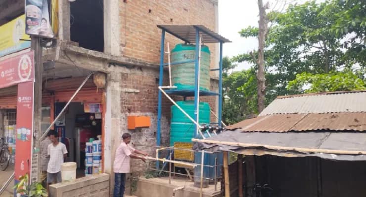 দেগঙ্গায় ১ বছরেই বেহাল জলের প্রকল্প, ভোগান্তি