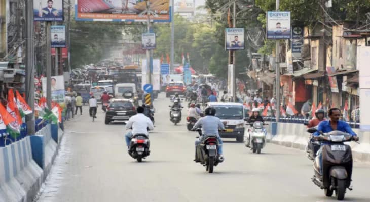 ‘মমতা ম্যাজিকে’ হিলকার্ট রোডে খোলা হাওয়া, যানজটমুক্ত শিলিগুড়ি