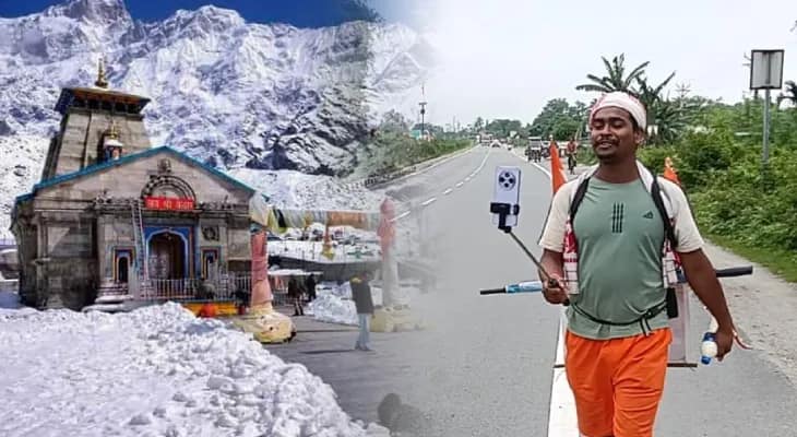 ভারতীয় সেনার সুরক্ষার জন্য প্রার্থনা! হেঁটেই গুয়াহাটি থেকে কেদারনাথ যাচ্ছেন তাপস