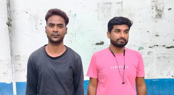 দক্ষিণ দিনাজপুর জেলার বুনিয়াদপুর শহরের একটি হোটেল থেকে ধৃত ২ প্রতারক, ভুয়ো পরিচয় দিয়ে টাকা নেওয়ার অভিযোগ