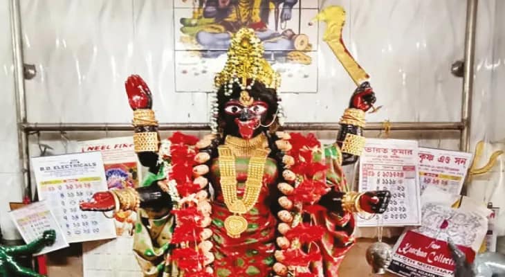 বরানগরের কালী মন্দিরে শ্রীরামকৃষ্ণ