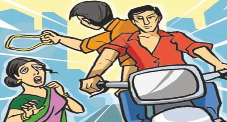 শুক্রবার ভোরে উলুবেড়িয়া থানার যদুরবেড়িয়া কলতলায় মহিলার গলা ও কানের সোনার গয়না ছিনতাই দুই দুষ্কৃতীর